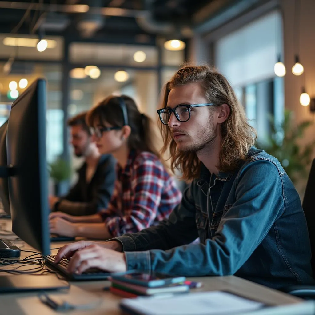 Oficina de startup tecnológica